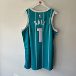 Load image into Gallery viewer, Charlotte Hornets LaMelo Ball Jordan jersey - Large
