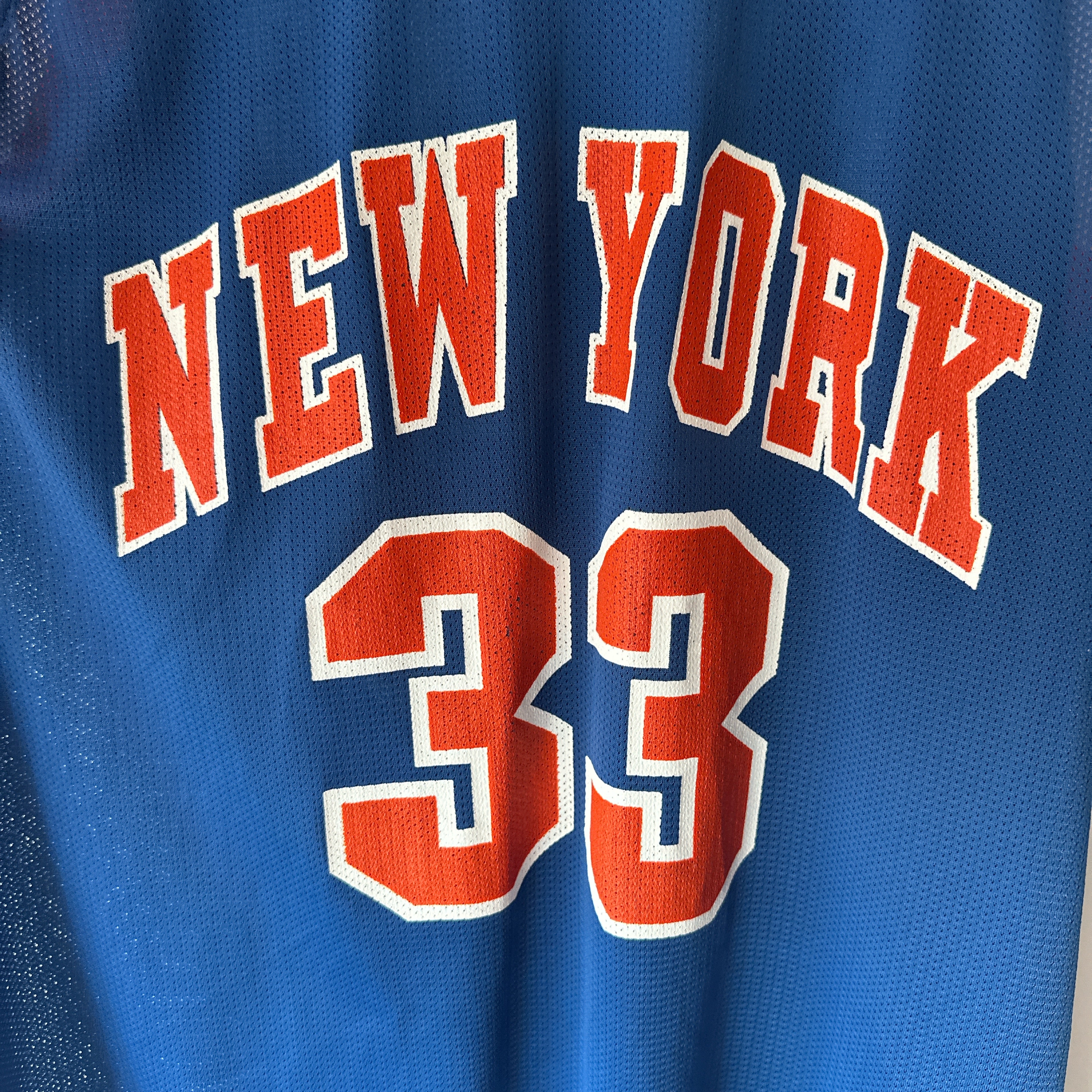 New York Knicks Patrick Ewing Champion jersey - Large