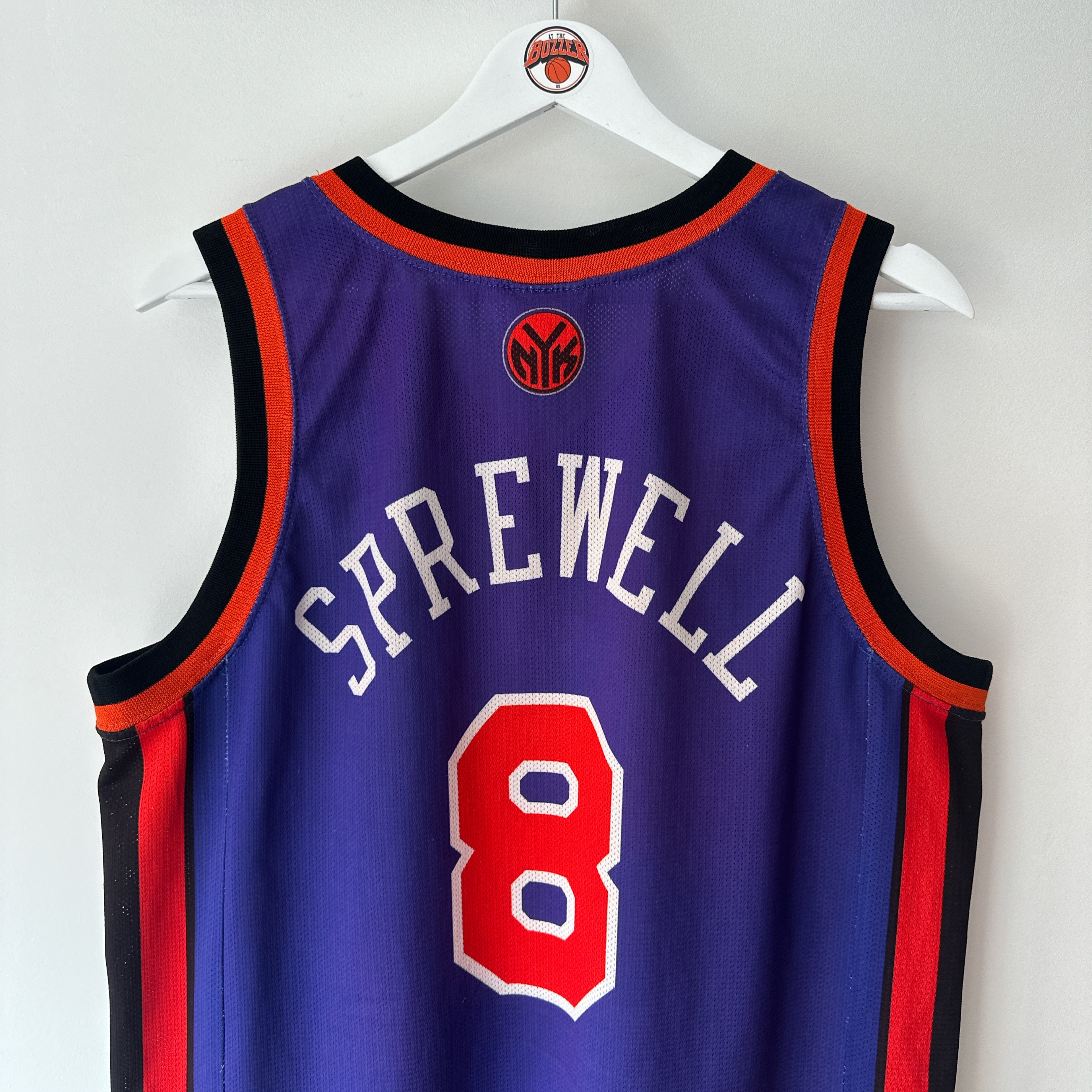 New York Knicks Latrell Sprewell Champion jersey - Medium