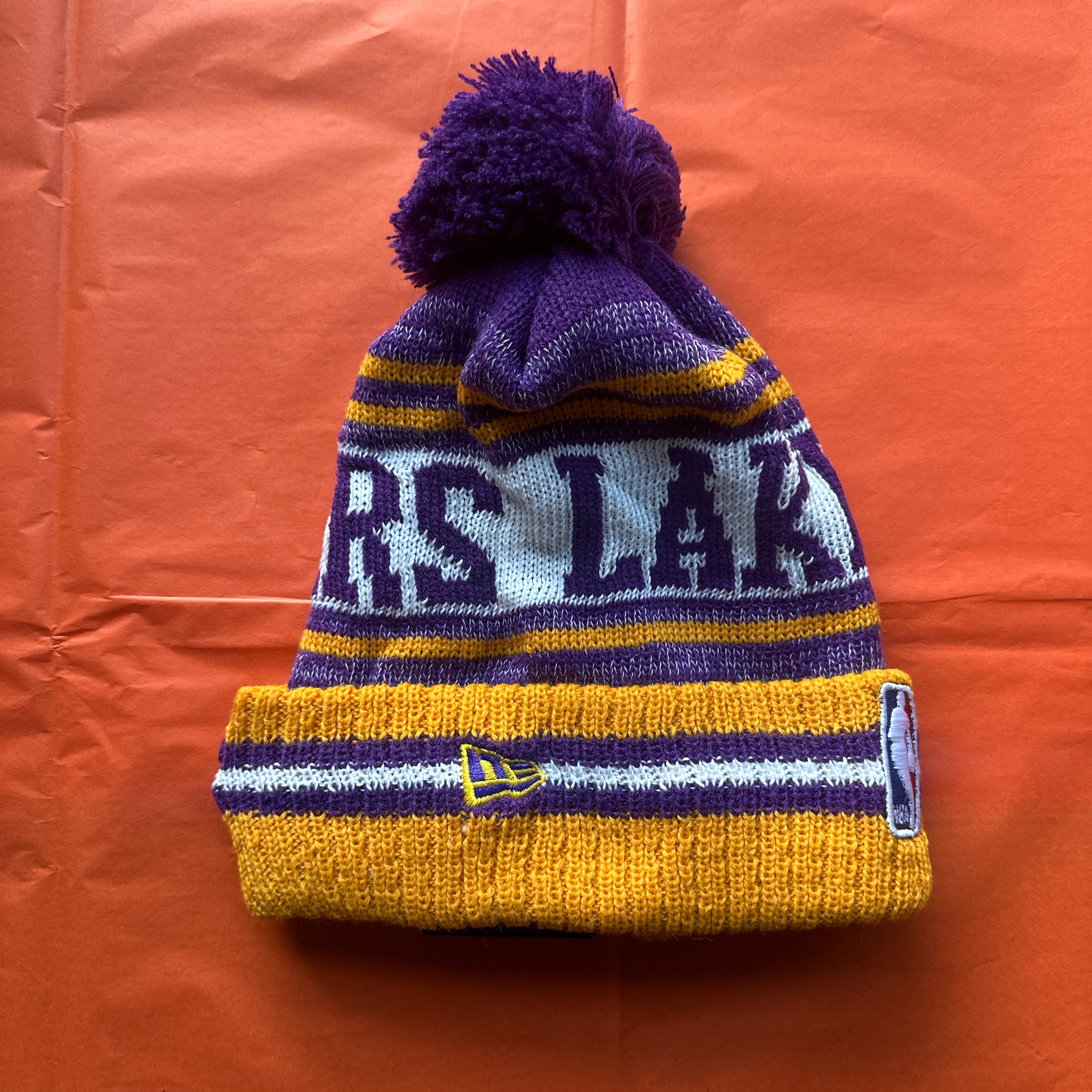 Los Angeles Lakers New Era beanie