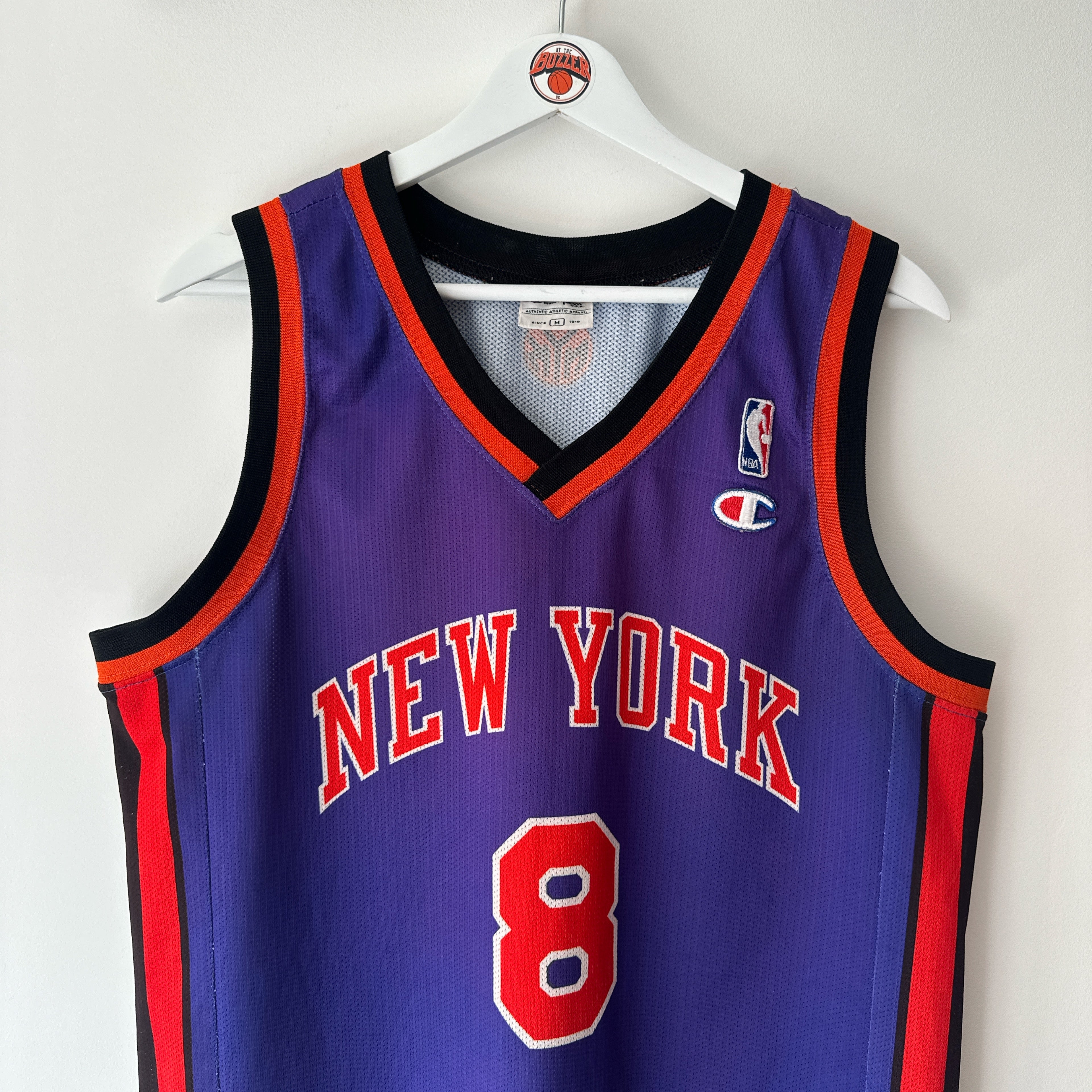 New York Knicks Latrell Sprewell Champion jersey - Medium