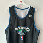 Load image into Gallery viewer, Minnesota Timberwolves Starter reversible jersey - Large

