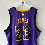 Load image into Gallery viewer, Los Angeles Lakers Lebron James Nike jersey - XL
