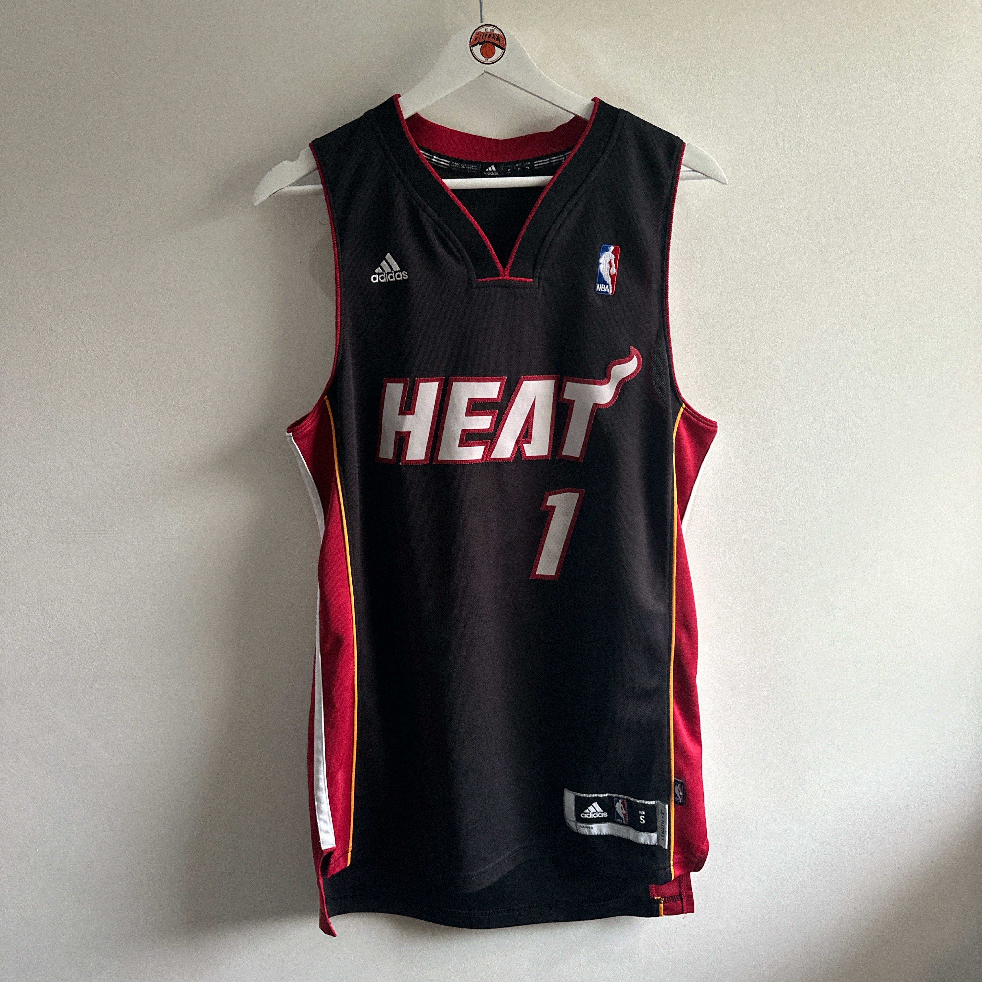 Miami Heat Chris Bosh Adidas Jersey Small – At the buzzer UK