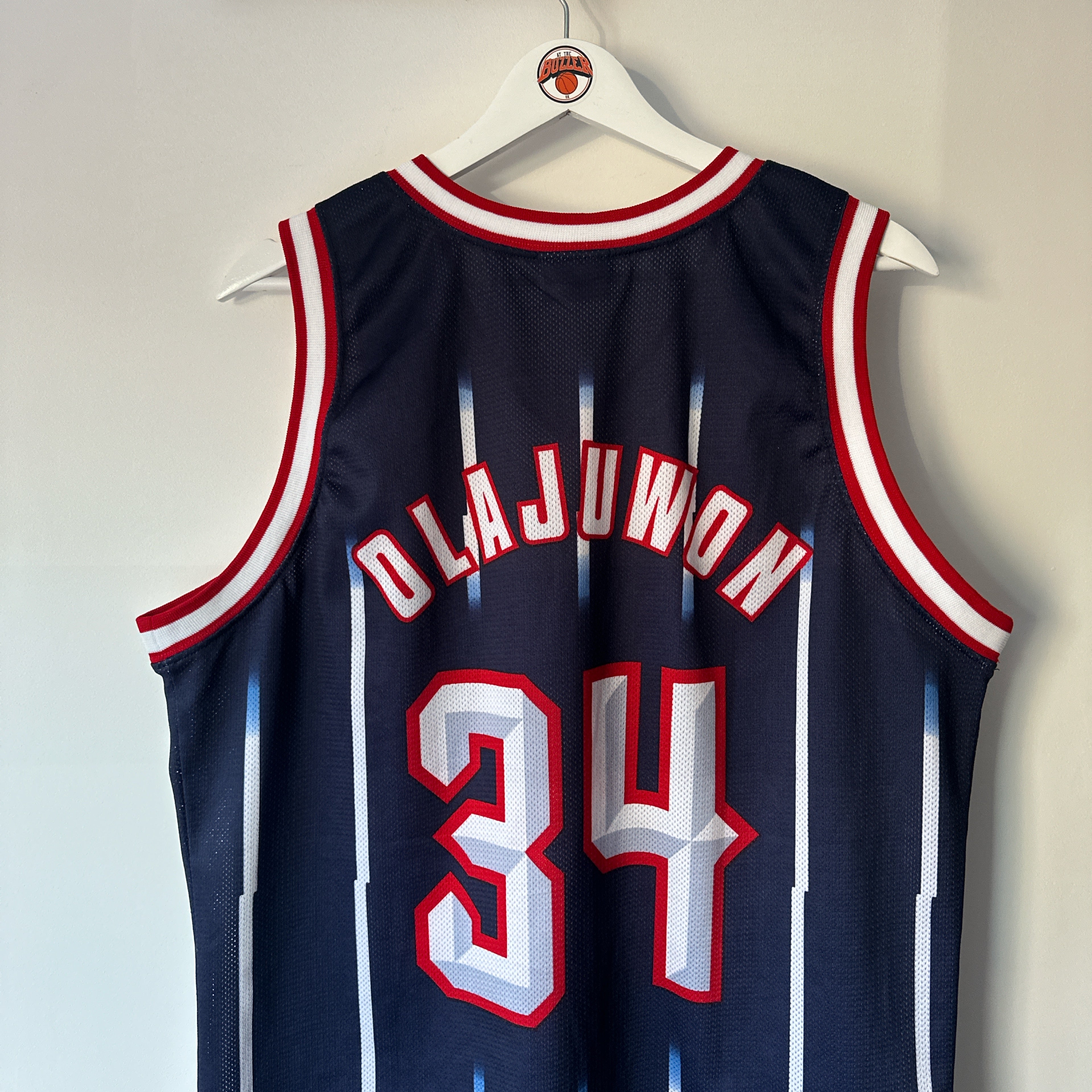 Houston Rockets Hakeem Olajuwon Champion jersey - Large