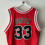 Lade das Bild in den Galerie-Viewer, Chicago Bulls Scottie Pippen Champion jersey - Large
