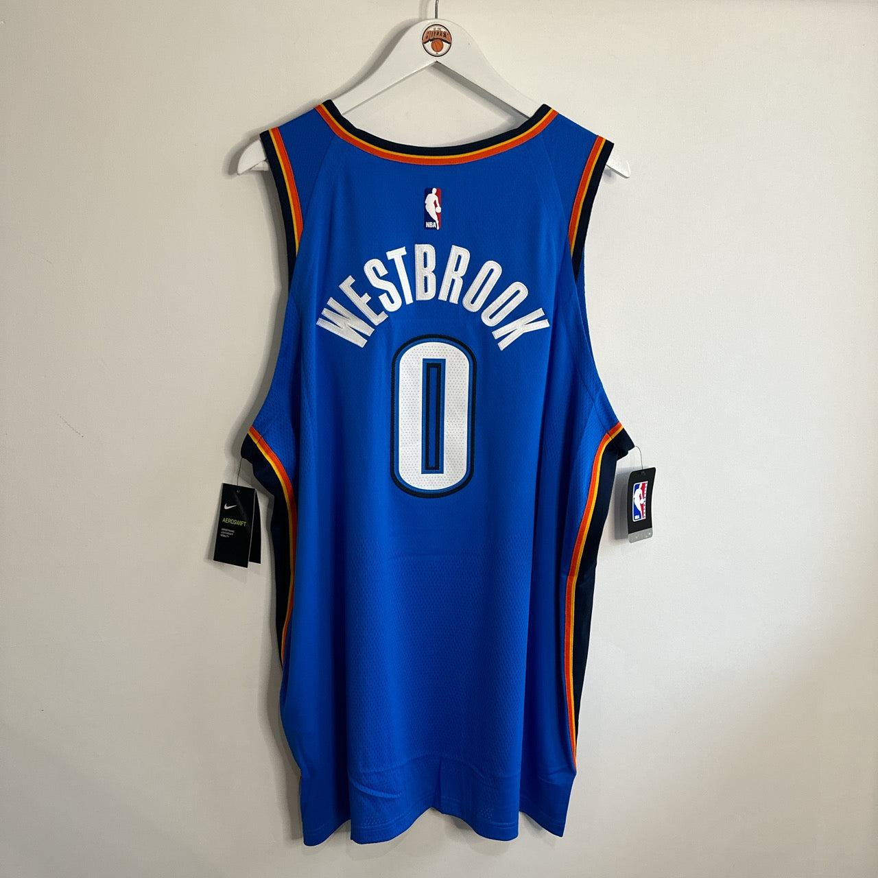 Oklahoma City Thunder Russell Westbrook Nike authentic jersey - XXL