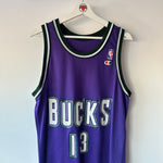 Indlæs billede til gallerivisning Milwaukee Bucks Glenn Robinson Champion Jersey - Medium
