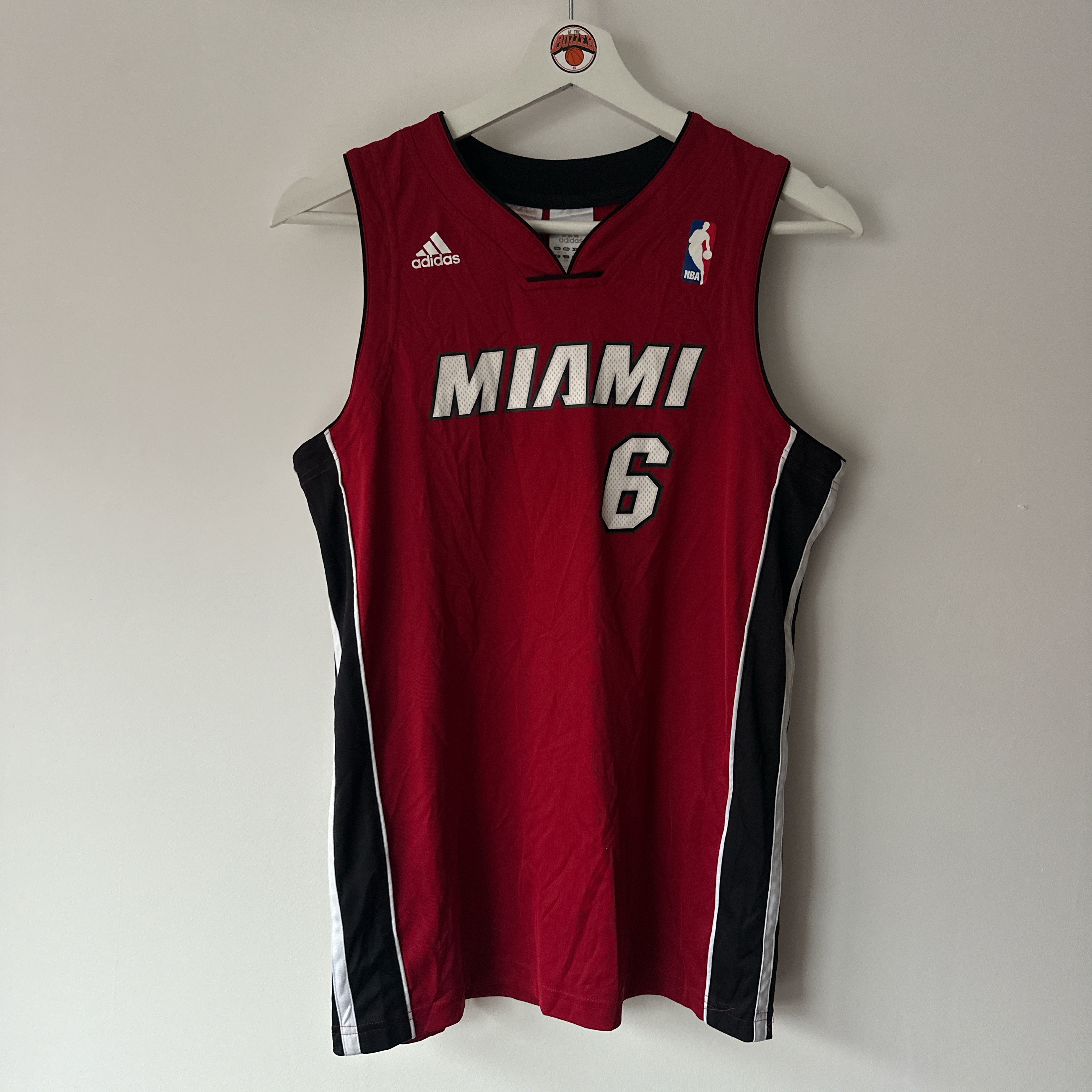 Miami Heat Lebron James Adidas  jersey - Youth Large