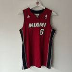 Ladda upp bild till gallerivisning, Miami Heat Lebron James Adidas  jersey - Youth Large

