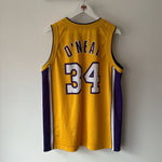 Φόρτωση εικόνας στο εργαλείο προβολής Συλλογής, Los Angeles Lakers Shaquille O’Neal Champion jersey - Large
