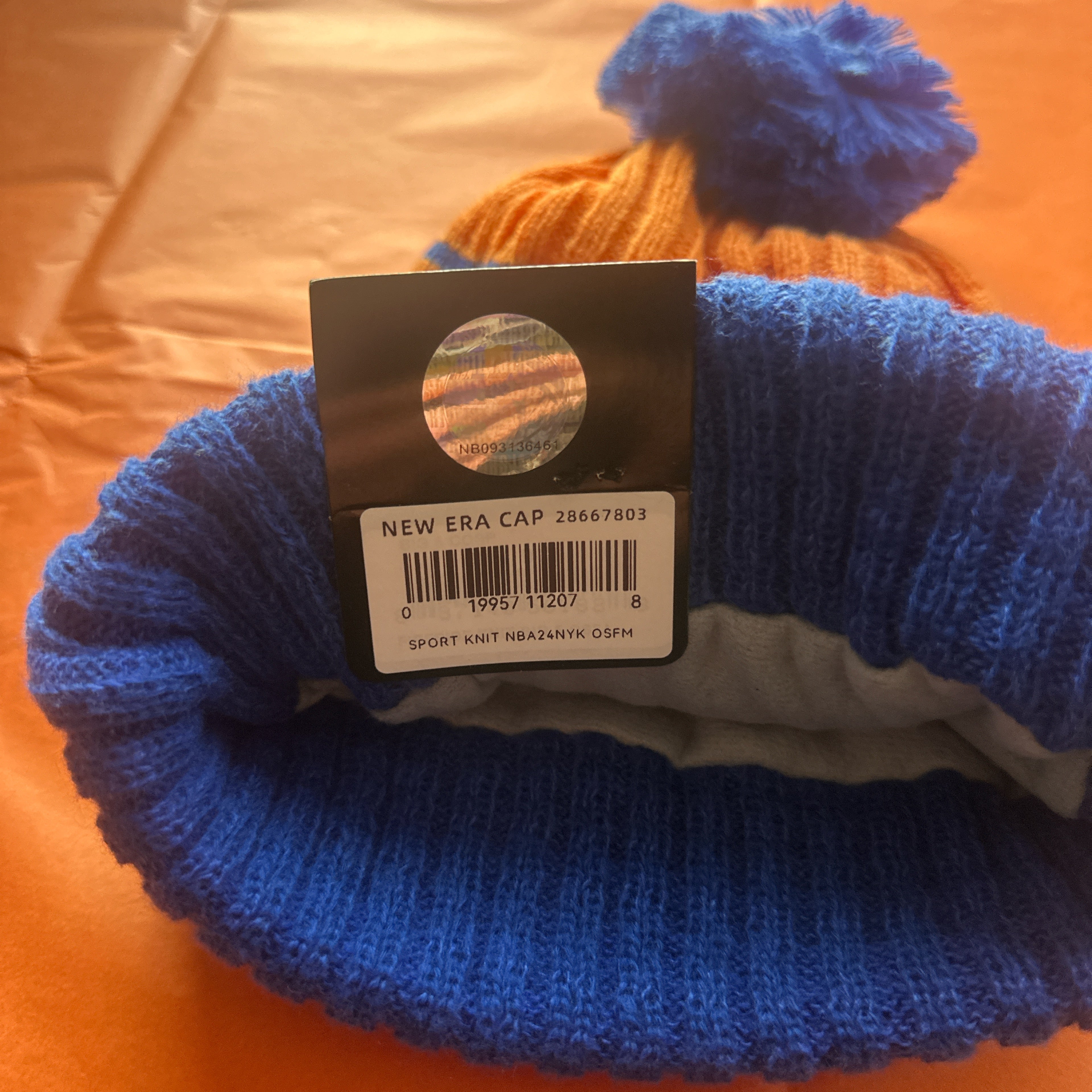 New York Knicks New Era beanie