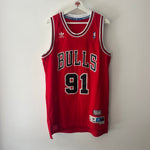 Load image into Gallery viewer, Chicago Bulls Dennis Rodman Adidas jersey - Medium (Fits Large)
