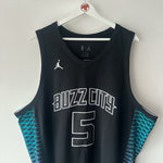 Load image into Gallery viewer, Charlotte Hornets Nic Batum Jordan authentic jersey - XXXL
