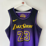 Load image into Gallery viewer, Los Angeles Lakers Lebron James Nike jersey - Large
