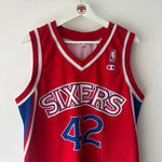Load image into Gallery viewer, Philadelphia 76ers Jerry Stackhouse Champion jersey - Large
