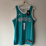 Load image into Gallery viewer, Charlotte Hornets Lamelo Ball Jordan jersey - Medium

