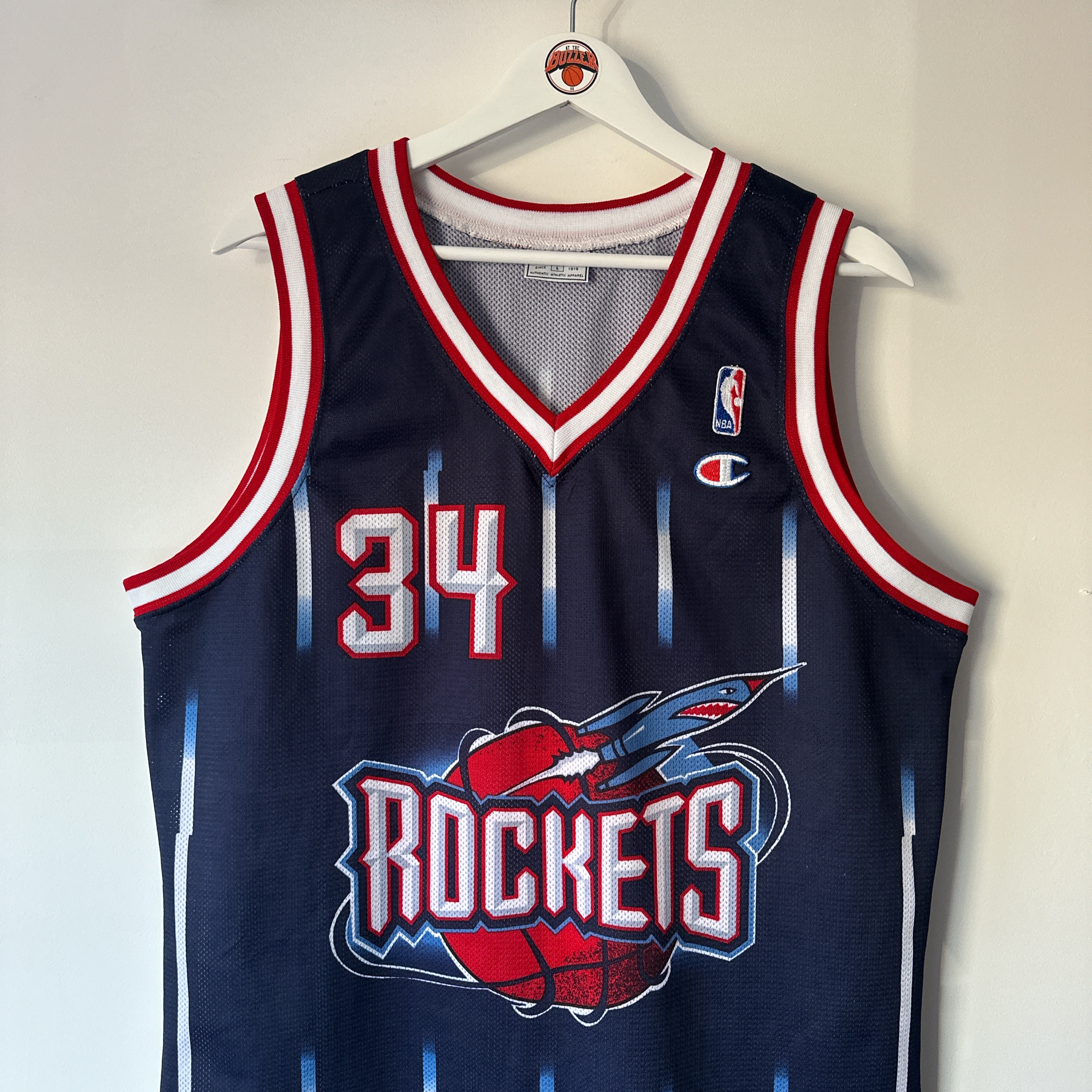 Houston Rockets Hakeem Olajuwon Champion jersey - Large