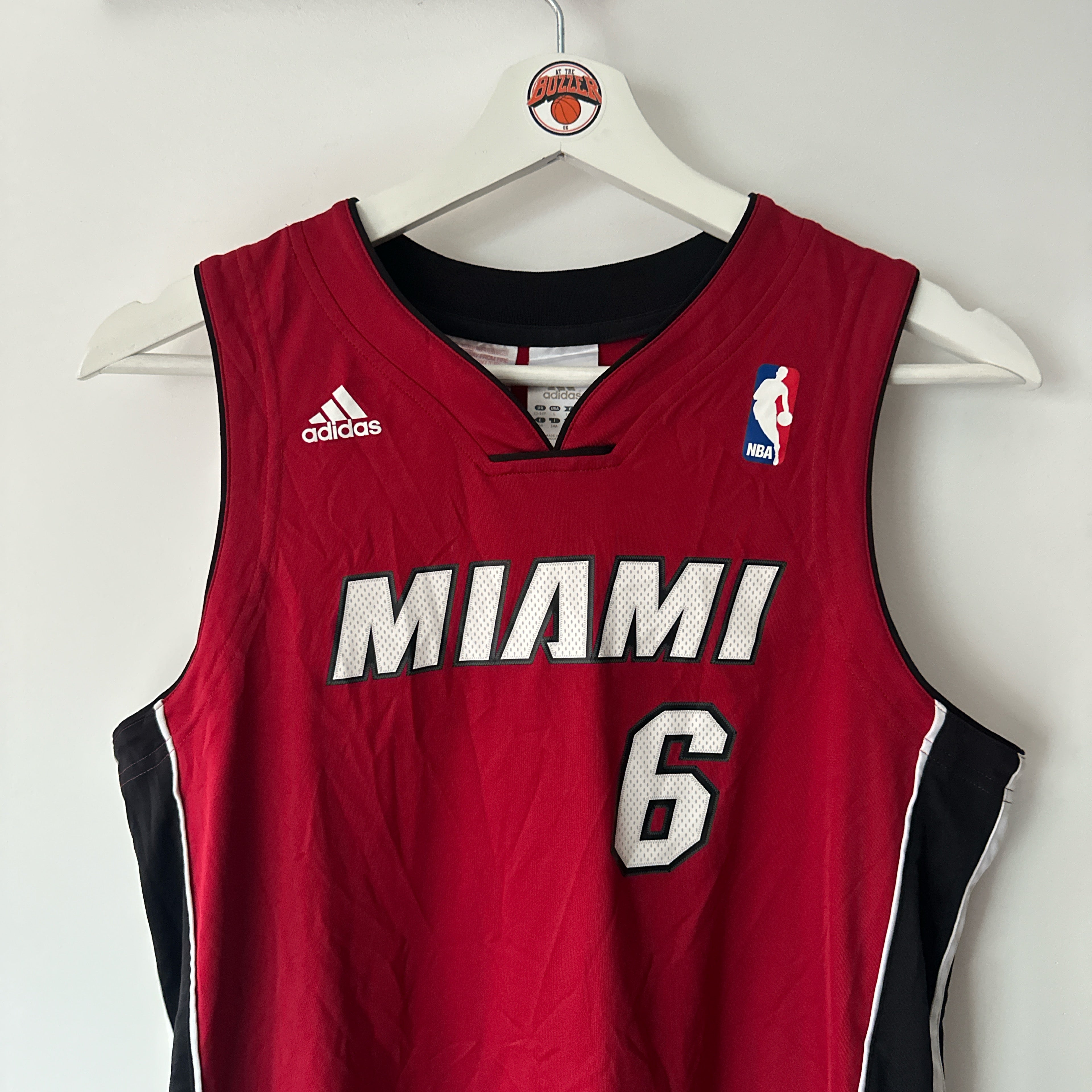 Miami Heat Lebron James Adidas  jersey - Youth Large