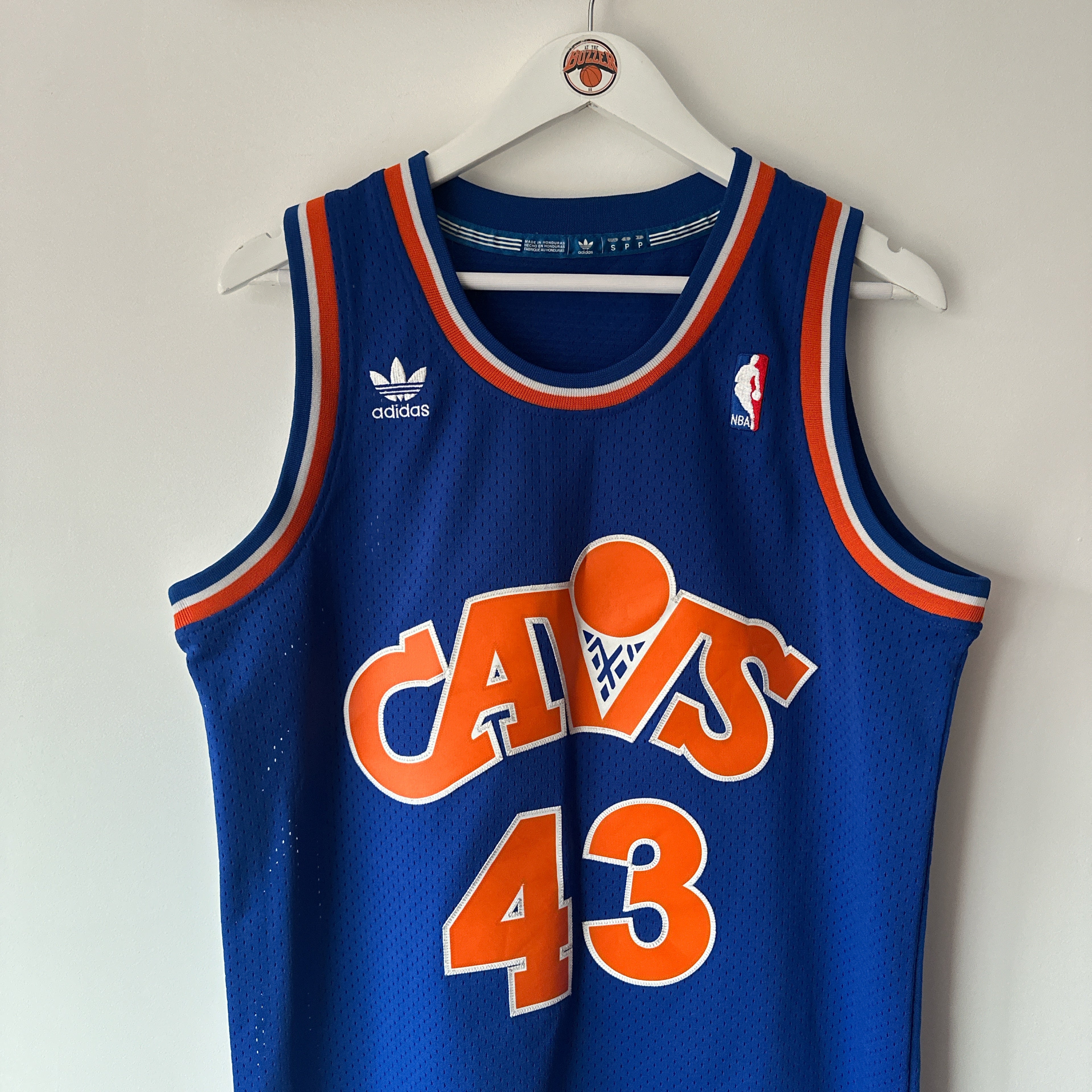 Cleveland Cavaliers Brad Daugherty Adidas jersey - Small (Fits medium)