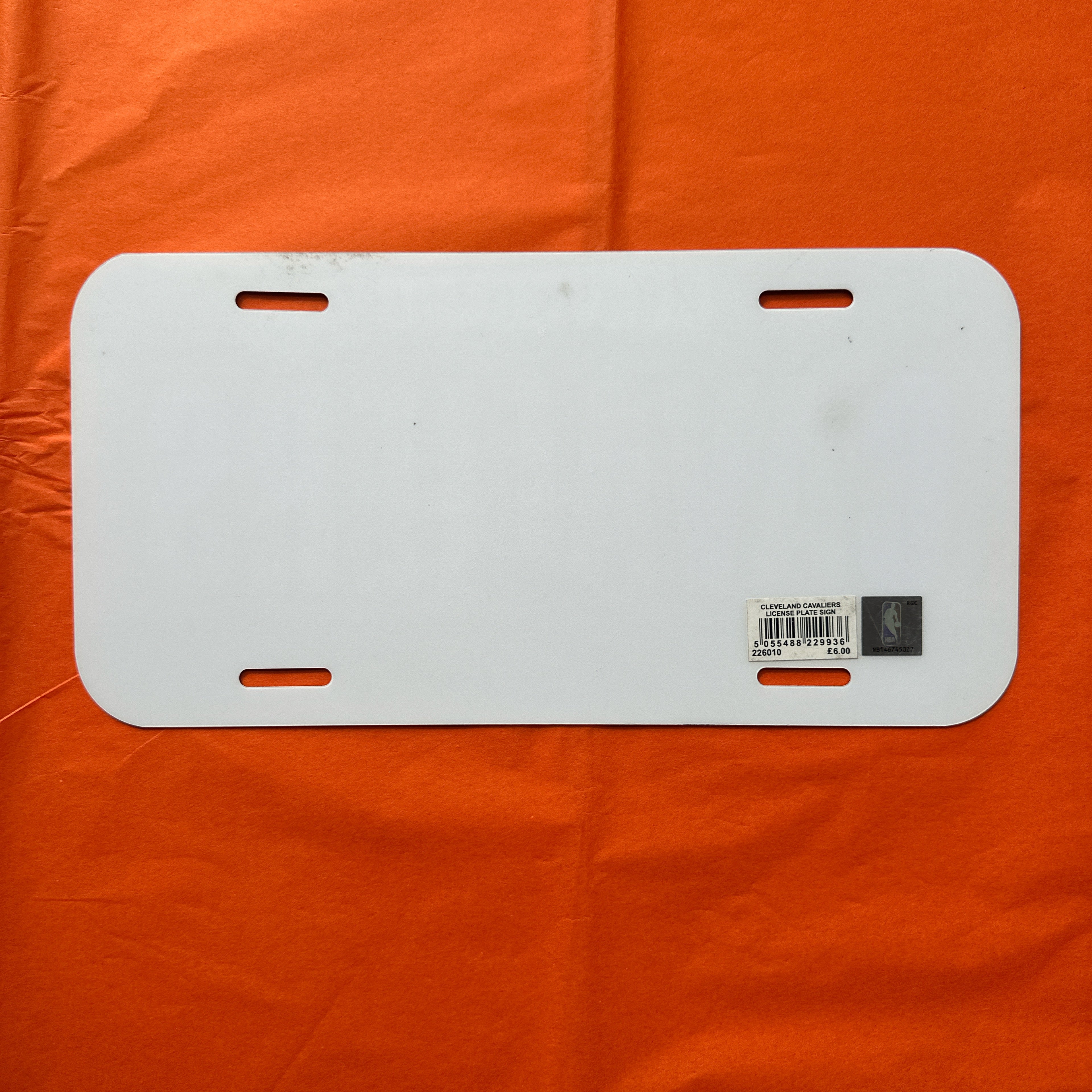 Cleveland Cavaliers license plate