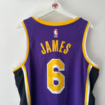 Indlæs billede til gallerivisning Los Angeles Lakers Lebron James Jordan jersey - Large
