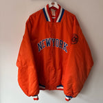Load image into Gallery viewer, New York Knicks Majestic Varsity  jacket - XL

