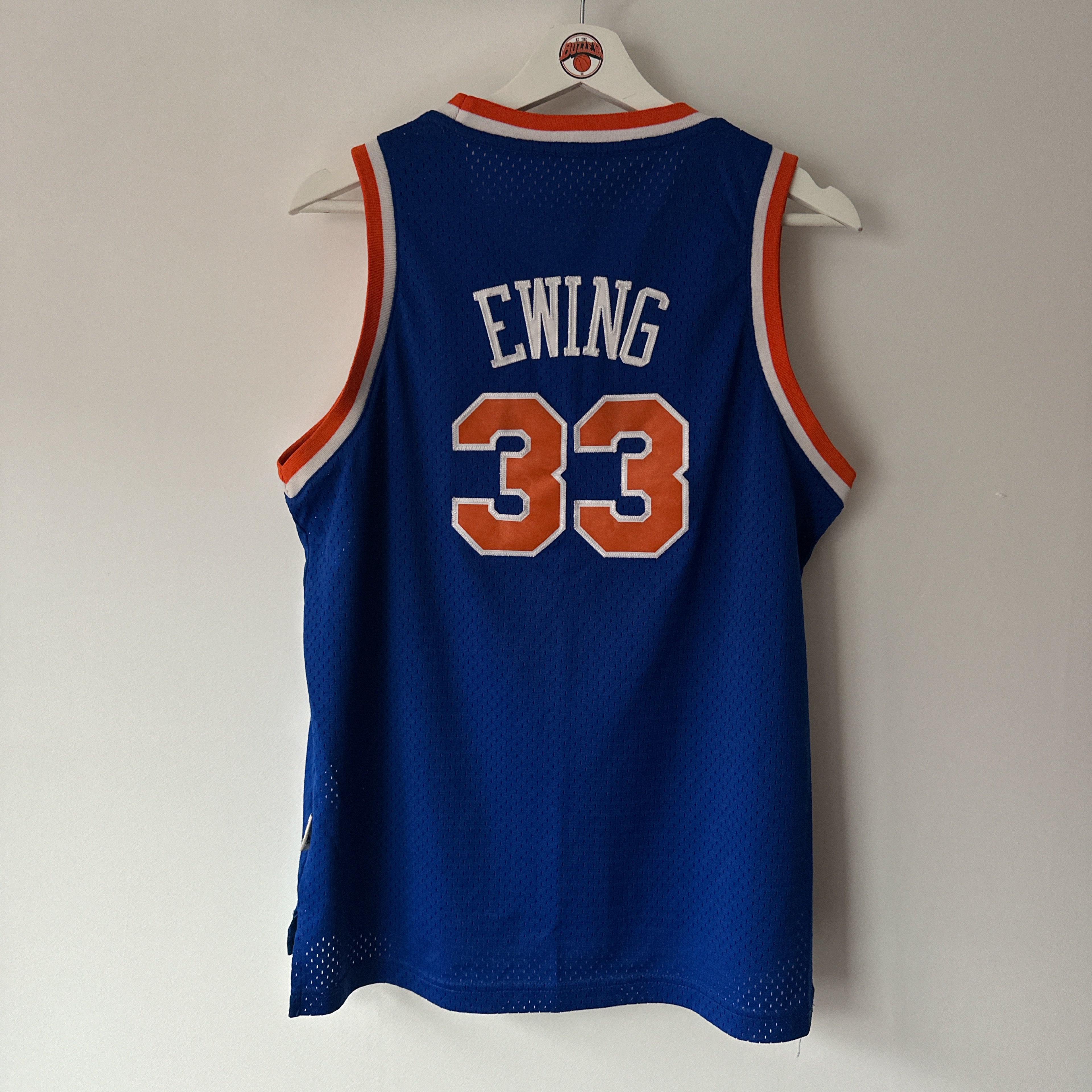New York Knicks Patrick Ewing Adidas jersey  - Youth Large