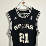 Görseli Galeri görüntüleyiciye yükleyin, San Antonio Spurs Tim Duncan Adidas jersey - Small
