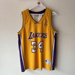Load image into Gallery viewer, Los Angeles Lakers Shaquille O’Neal Champion jersey - Large
