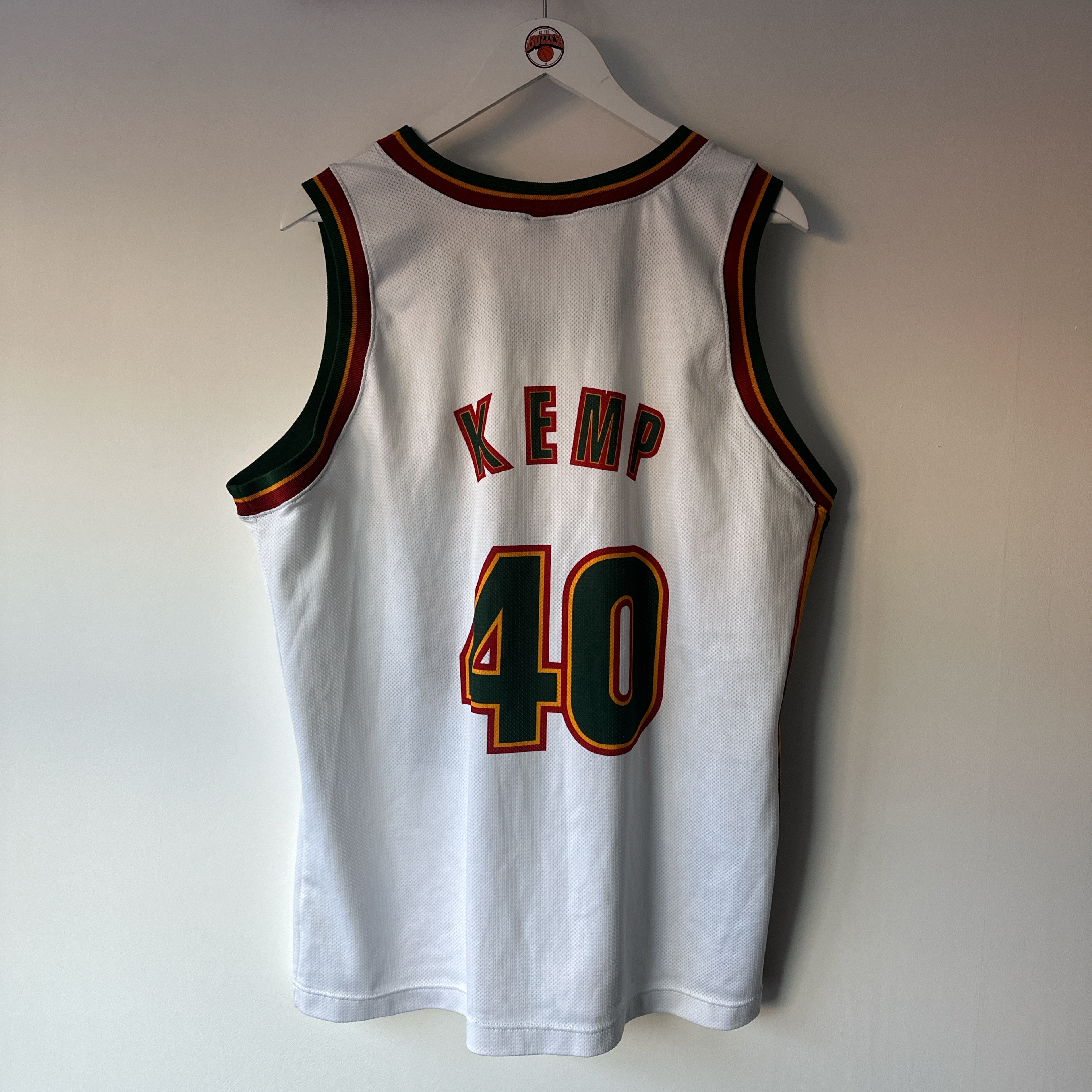 Seattle SuperSonics Shawn Kemp Champion jersey - XL