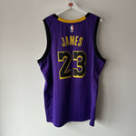 Load image into Gallery viewer, Los Angeles Lakers Lebron James Nike jersey - XL
