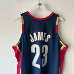 Load image into Gallery viewer, Cleveland Cavaliers Lebron James Mitchell &amp; Ness jersey - XL
