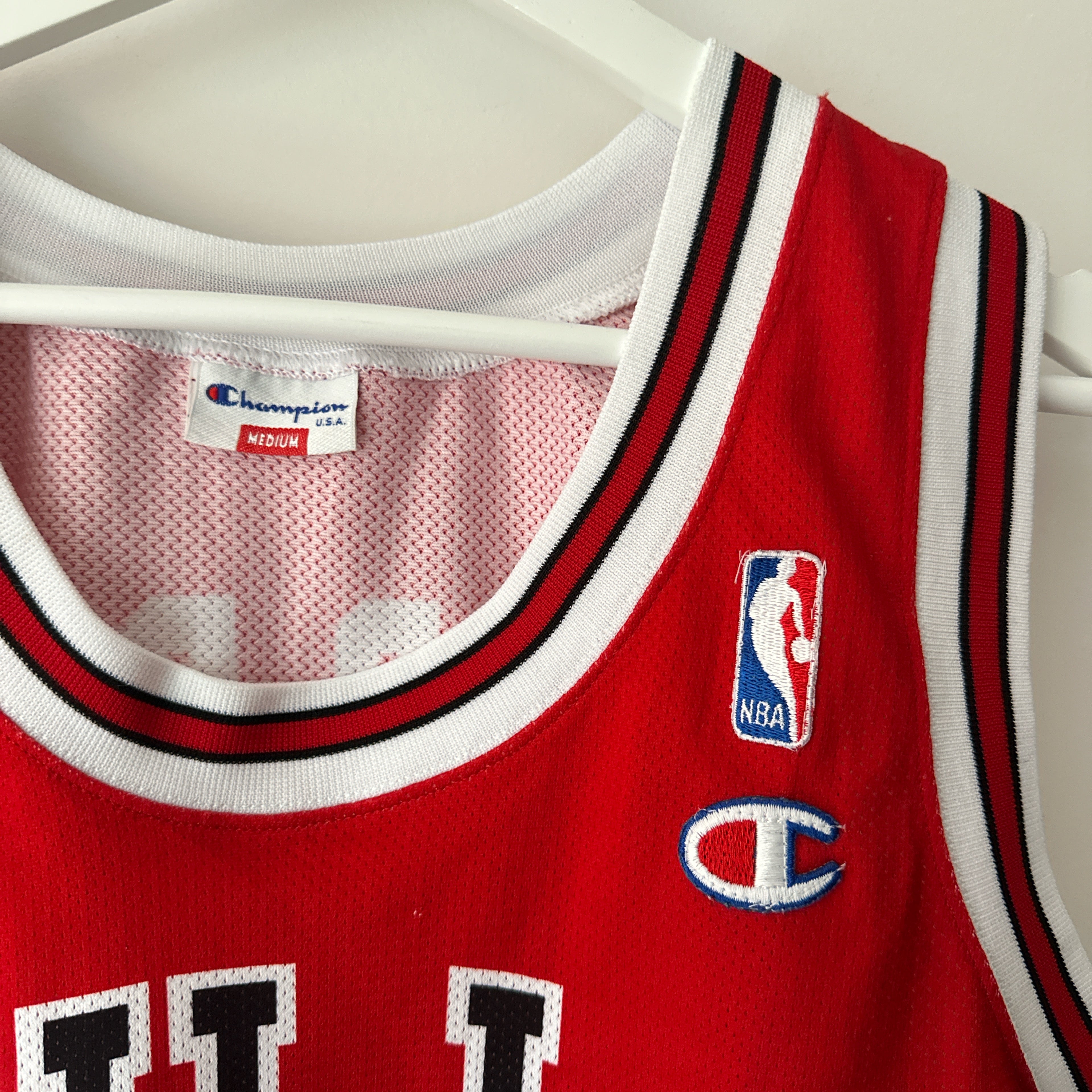 champion bulls jordan jersey