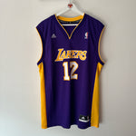 Charger l&#39;image dans la galerie, Los Angeles Lakers Dwight Howard Adidas jersey - Medium

