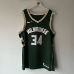 Load image into Gallery viewer, Milwaukee Bucks Giannis Antetokounmpo Nike jersey - Large
