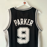 Load image into Gallery viewer, San Antonio Spurs Tony Parker Adidas jersey - Medium (Fits Large)
