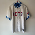 Load image into Gallery viewer, Brooklyn Nets Julius Erving Champion shooting shirt  - Large (Fits XL)
