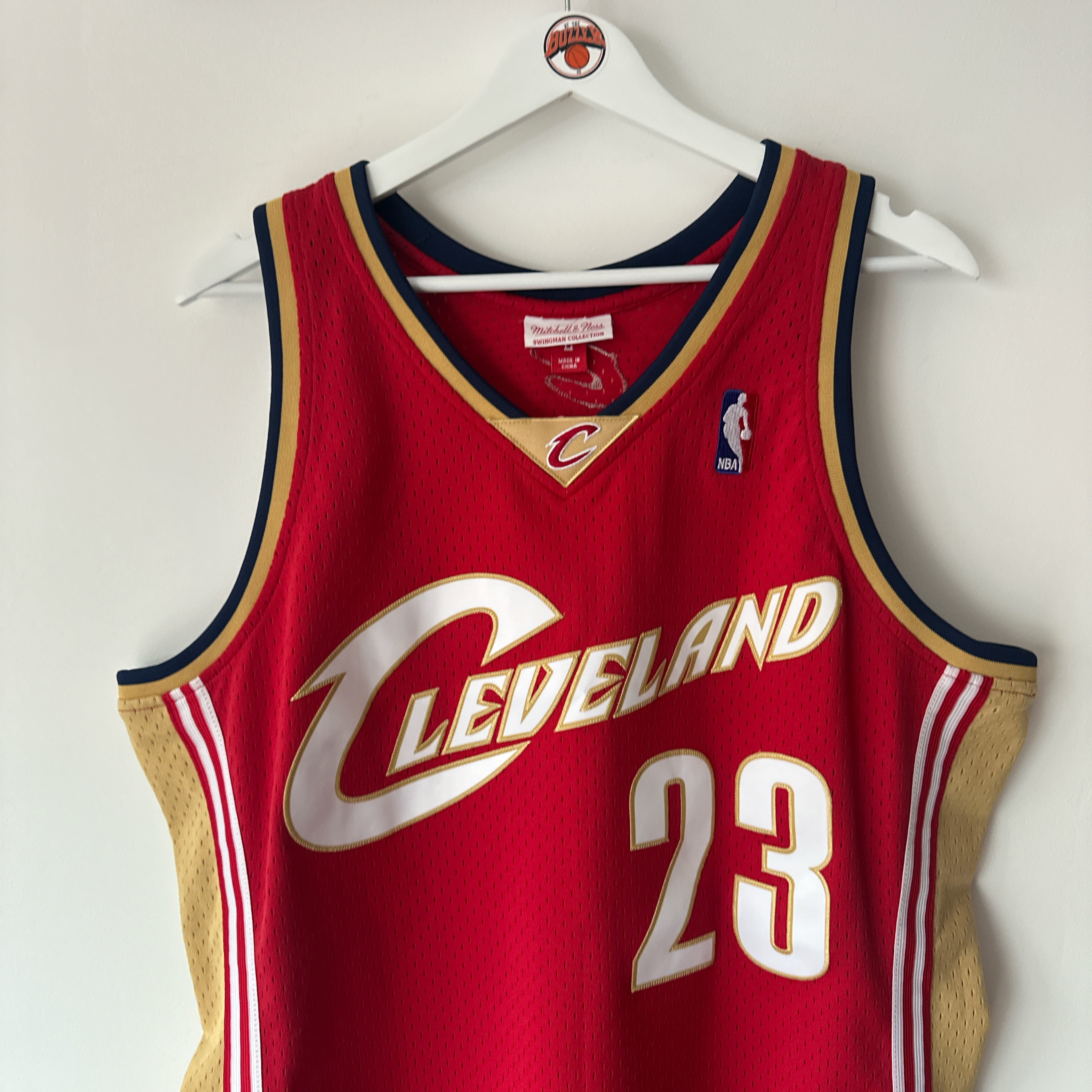 Cleveland Cavaliers Lebron James Mitchell & Ness jersey - Large