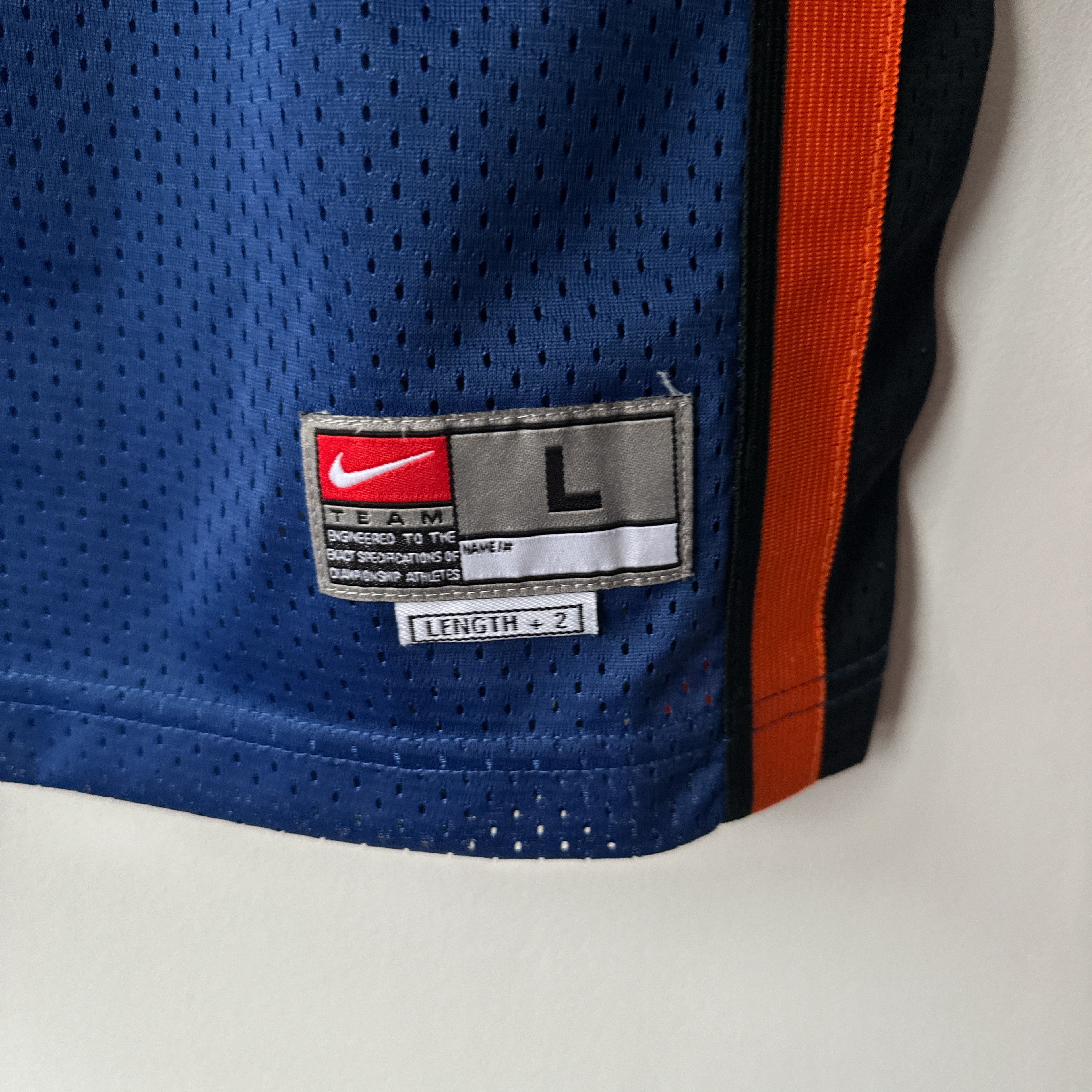 New York Knicks Allan Houston Nike jersey - Youth Large