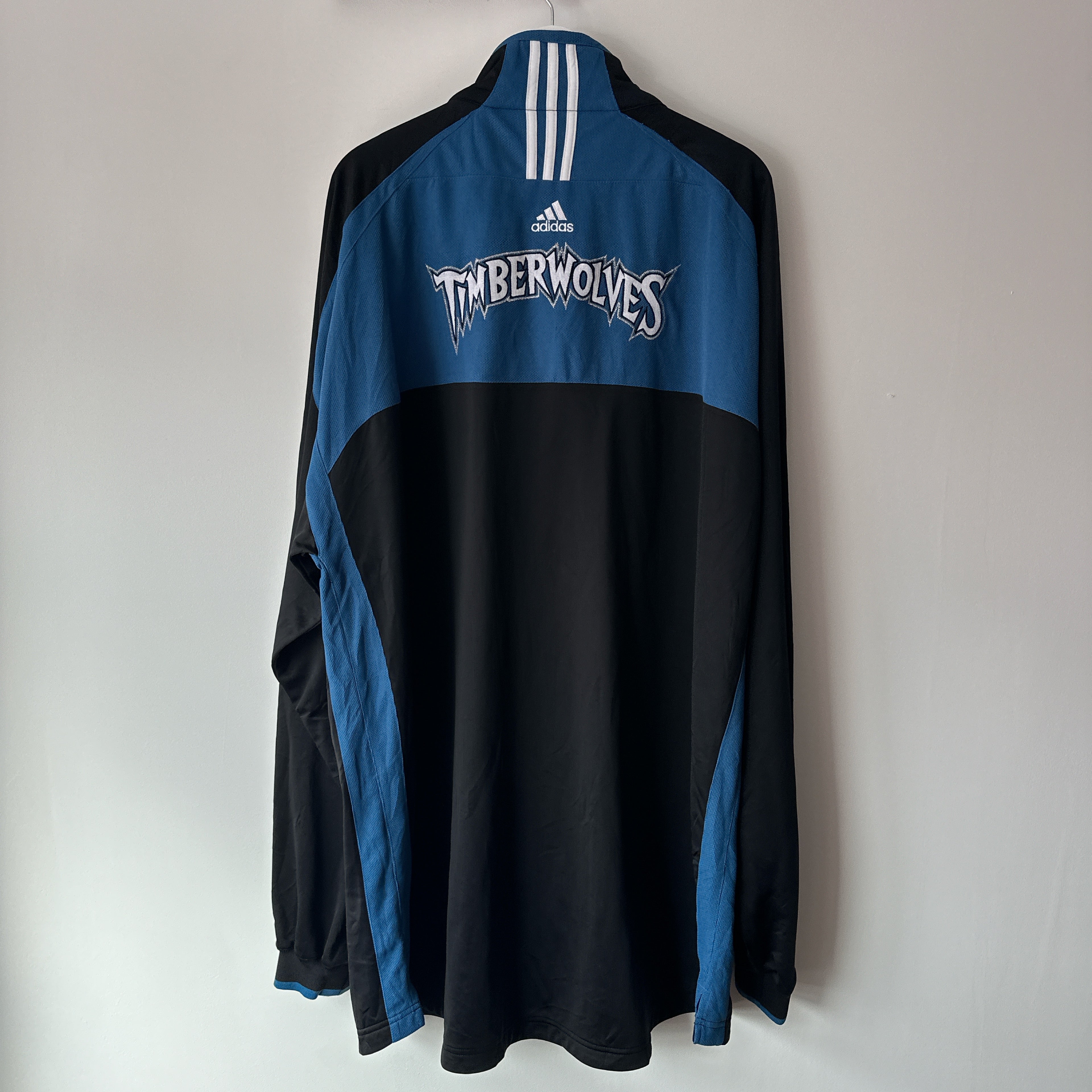 Minnesota Timberwolves Adidas warm up shirt  - XXL (Tall)