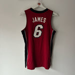 Ladda upp bild till gallerivisning, Miami Heat Lebron James Adidas  jersey - Youth Large
