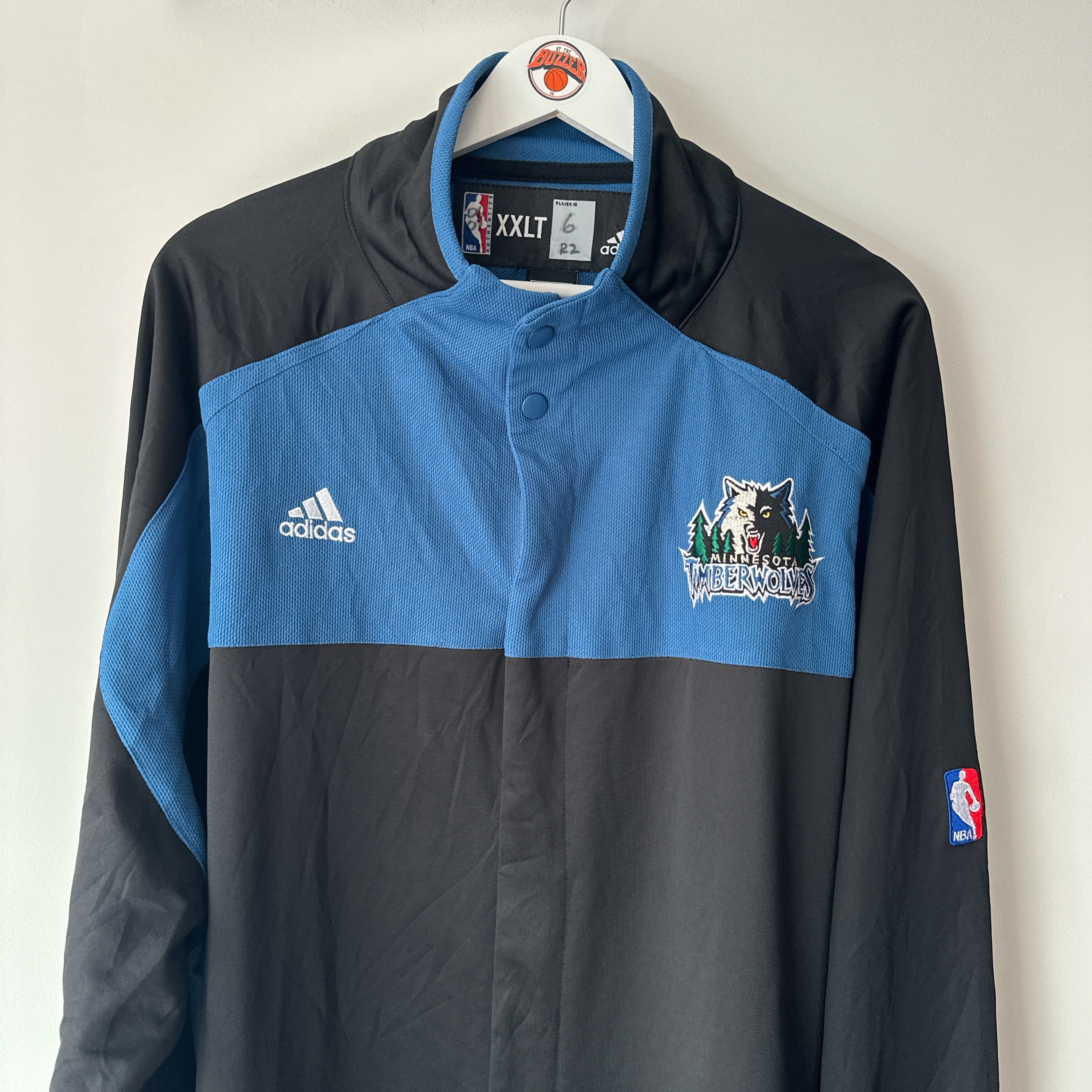 Minnesota Timberwolves Adidas warm up shirt  - XXL (Tall)
