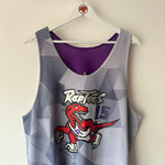Indlæs billede til gallerivisning Toronto Raptors Vince Carter Mitchell &amp; Ness reversible jersey - XL

