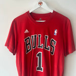 Cargar imagen en el visor de la galería, Chicago Bulls Derrick Rose Adidas T - shirt - Large
