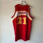 Load image into Gallery viewer, Atlanta Hawks Dominique Wilkins Adidas jersey - XL
