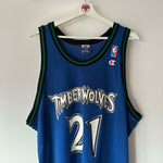 Load image into Gallery viewer, Minnesota Timberwolves Kevin Garnett Champion jersey - XL
