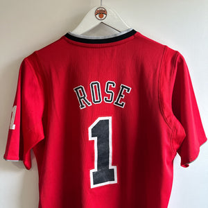 Chicago Bulls Derrick Rose Christmas Day Adidas jersey - Small