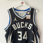 Ladda upp bild till gallerivisning, Milwaukee Bucks Giannis Antetokounmpo Jordan jersey - Large
