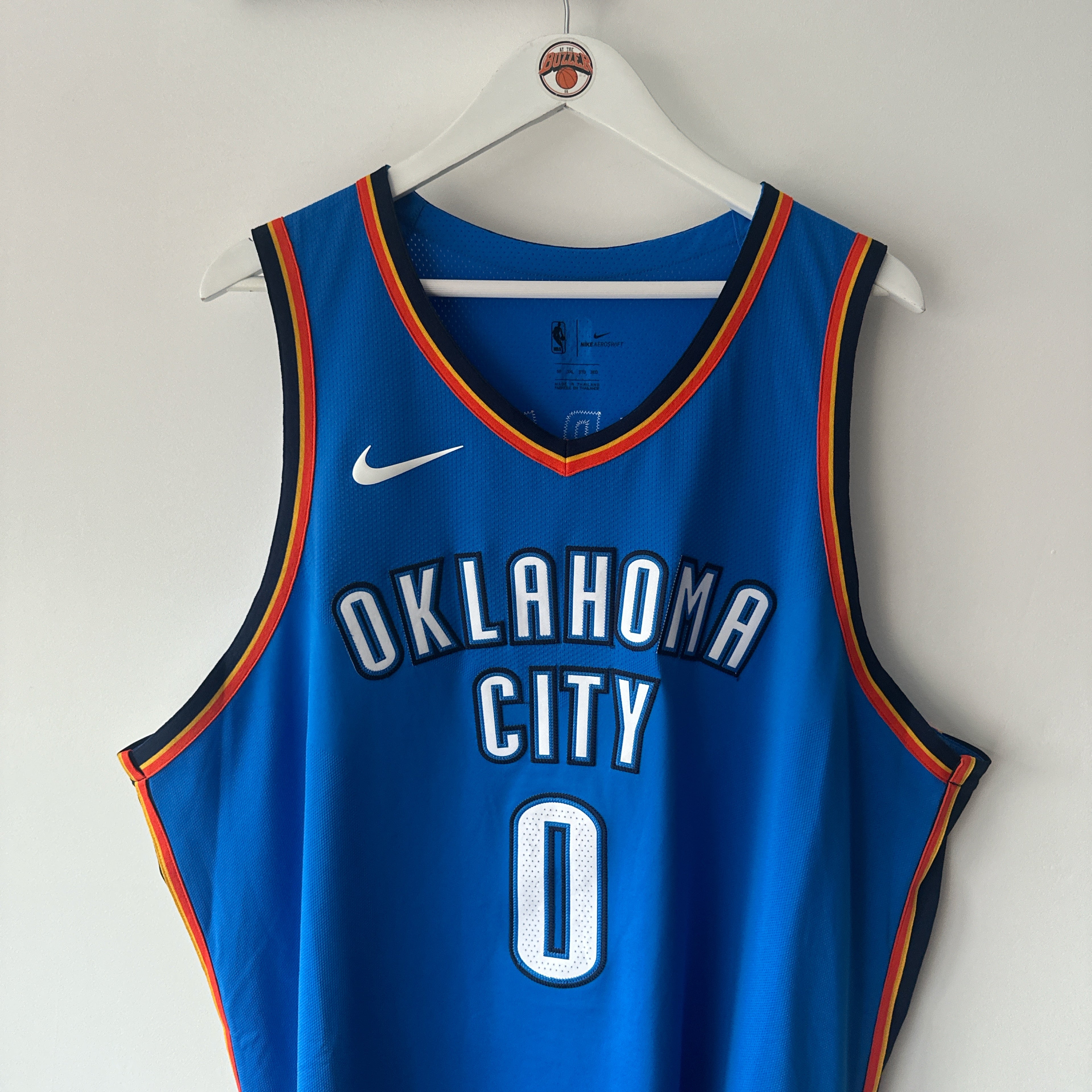 Oklahoma City Thunder Russell Westbrook Nike Jersey - XXXL